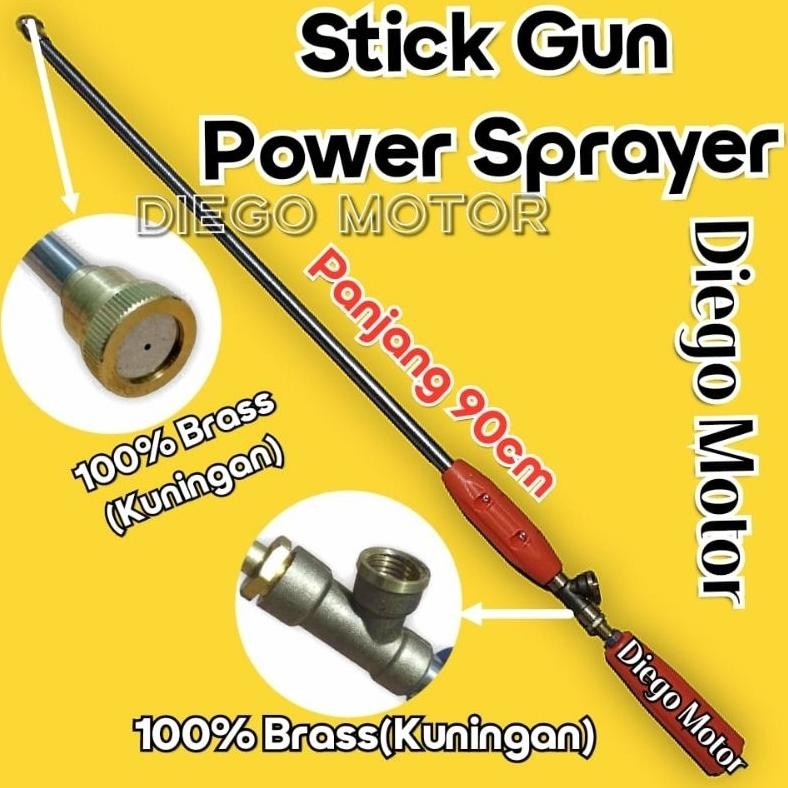 90cm Gun Stik Semprot Sprayer Doorsmeer Steam Sanchin