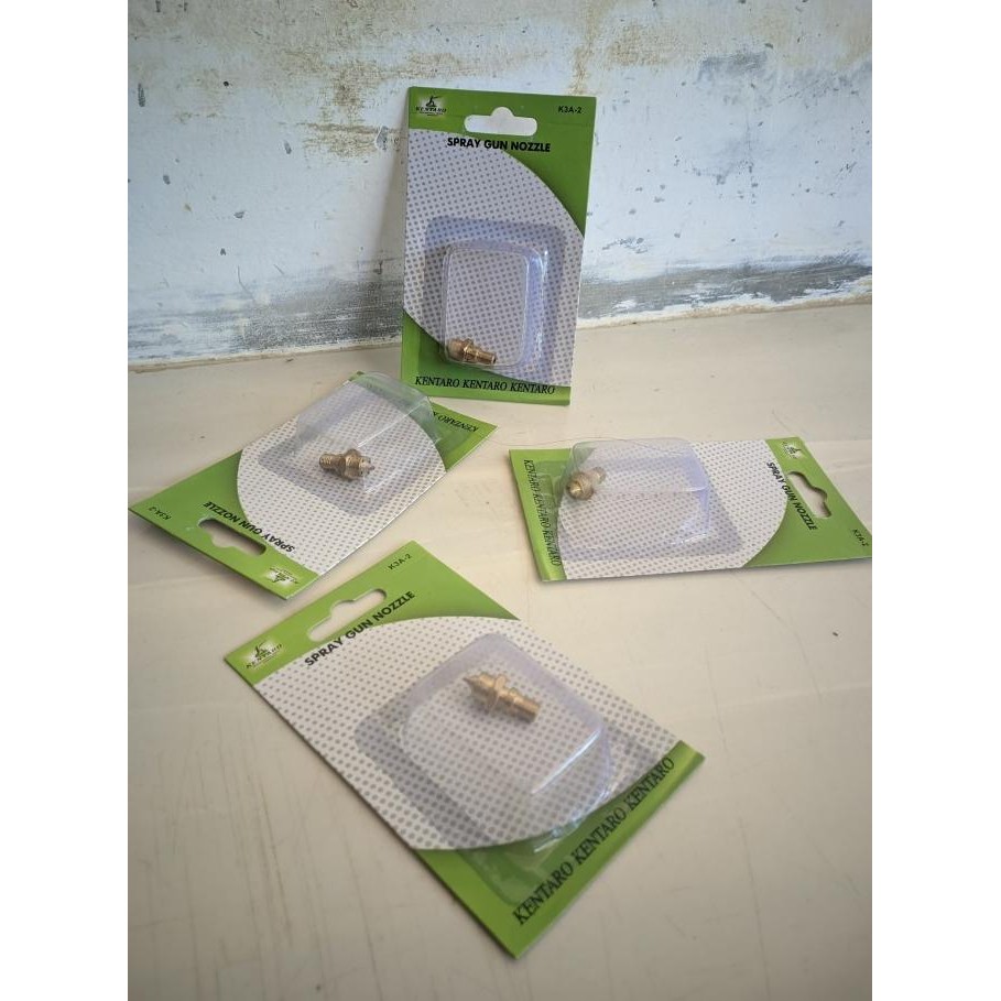 KENTARO Japan Nozzle dalam Nozle Sparepart Spray Gun K3 Nosel Spuyer Spraygun Spet Semprot Cat K3A