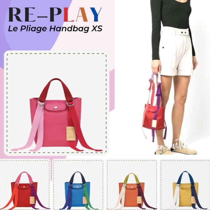 tas wanita tote replay handbag xs