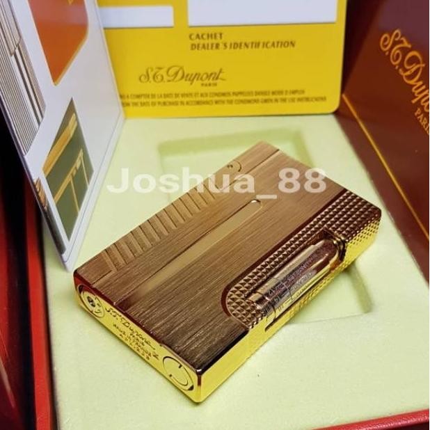 Korek api mewah st dupont paris limited edition james bond 007