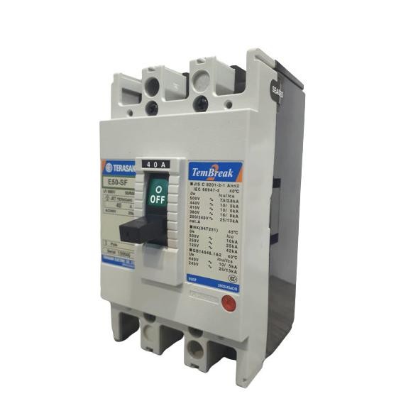 MCCB TERASAKI FIXED TYPE 16Ka - E50SF 3P