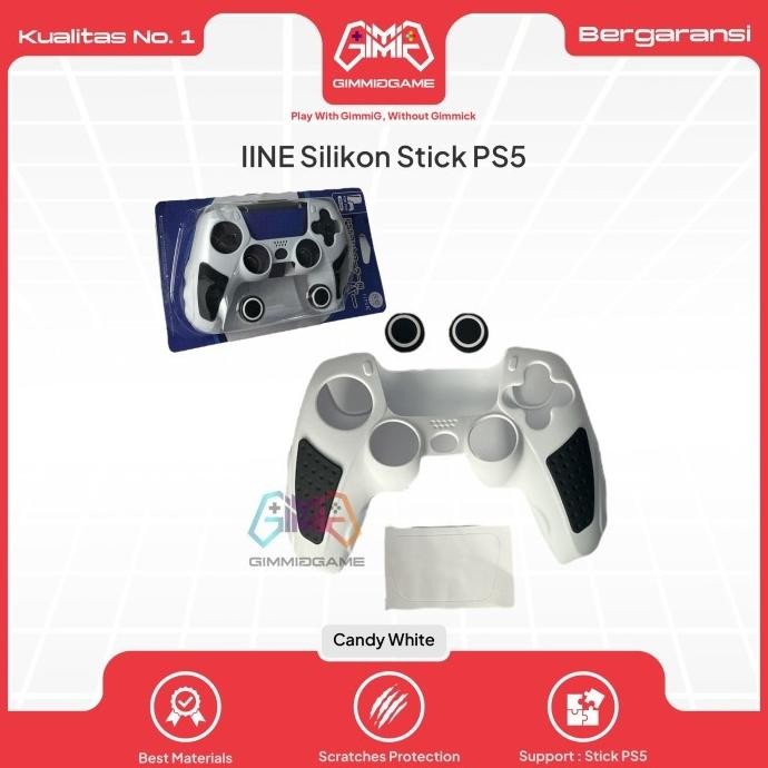 Silikon Silicone Cover Case IINE Stik Stick Controller Analog PS5 Limited Edition murah