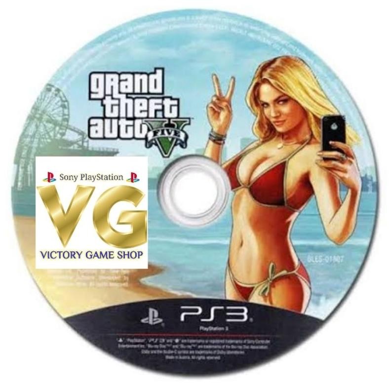KASET BD PS3 GTA 5 | GTA V ORIGINAL TANPA COVER murah