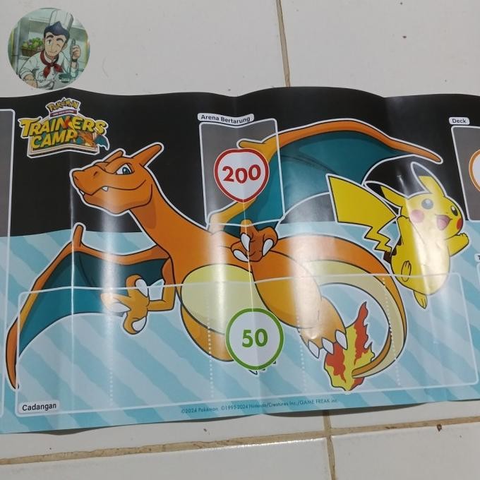 playmat pokemon trainers camp