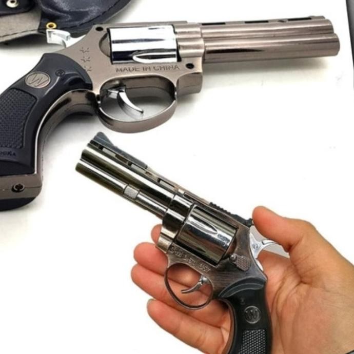 pistol korek api full besi original