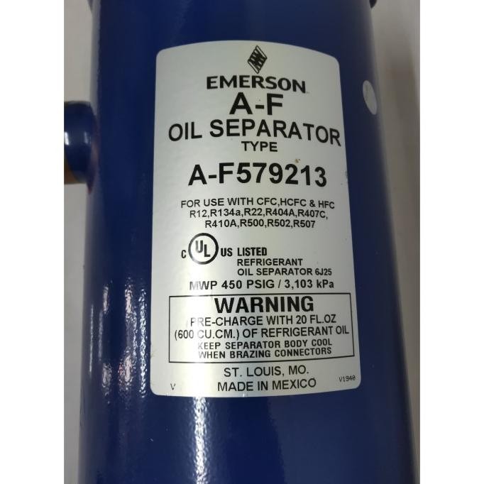 EMERSON OIL SEPARATOR 1 5/8" AF 579213 murah