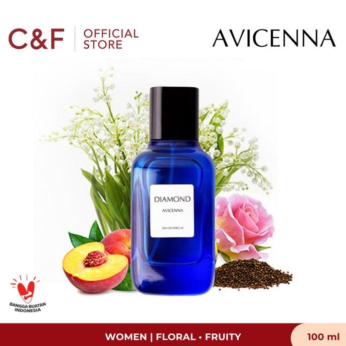 Jual Murah Avicenna Diamond W (New) Eau De Parfum 100 Ml - Parfum Wanita Terlaris..