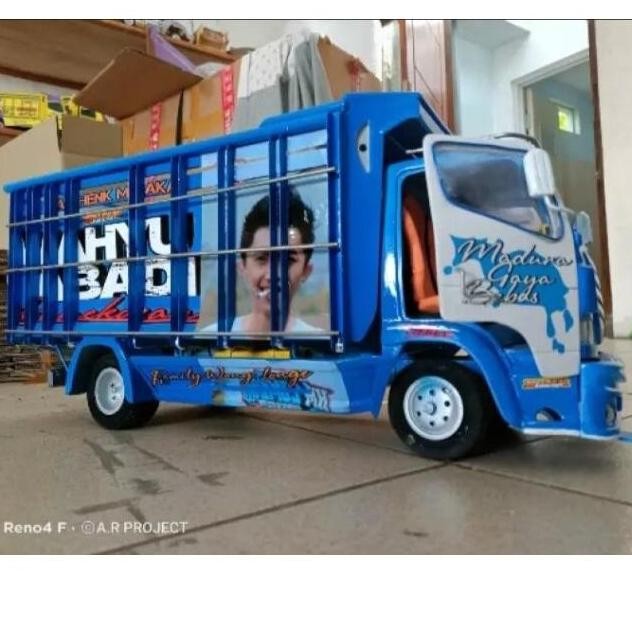 Laris COD MINATUR TRUK TREK MOBIL MOBILAN NEW WAHYU ABADI WARNA BIRU,BISA OLENG PARAH MBOIS SAMPAI G