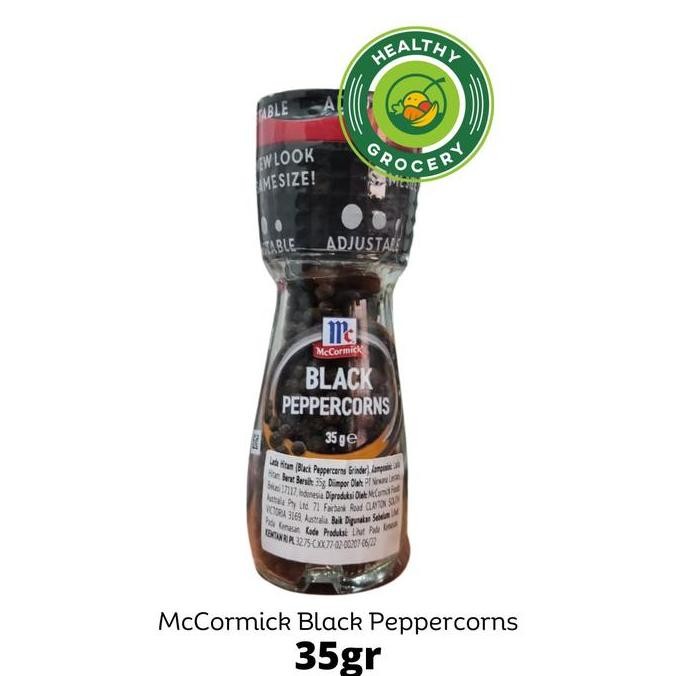 

Siap Kirim McCormick Grinder Black Peppercorns 35gr