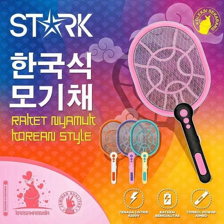 Raket Nyamuk Stark STK-007 / Raket Nyamuk Elektrik