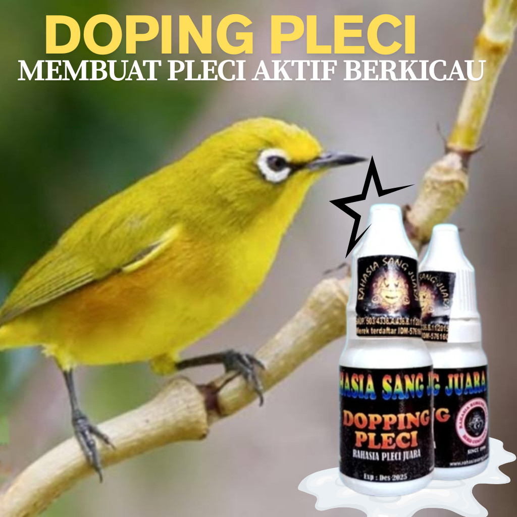 DOPING PENGGACOR BURUNG PLECI CEPAT BUKA PARUH 15 ML