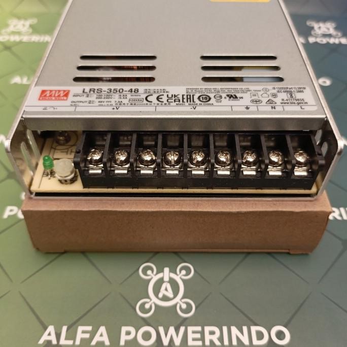 Diskon Lrs-350-48 Mean Well Power Supply 7,2A 48V 350Watt Mean Well