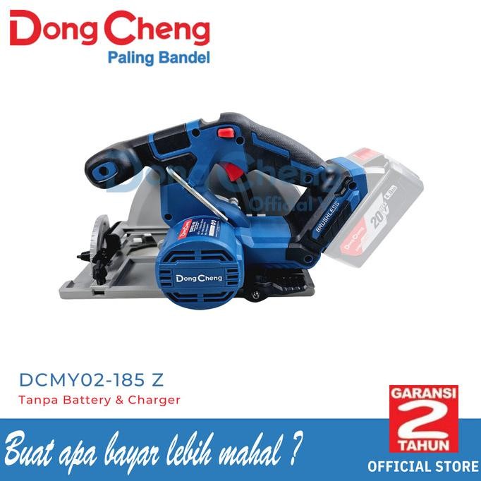 Murah Dongcheng Mesin Gergaji Circular Saw 185Mm Cordless Dcmy02-185 Z