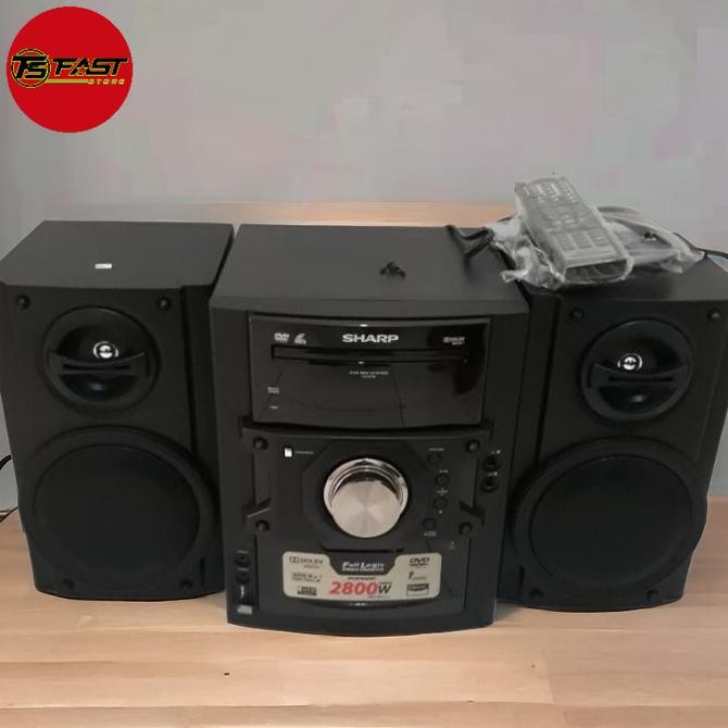 Promo Sharp Karaoke Dvd Usb  Kaset Pita Aux Radio Fm