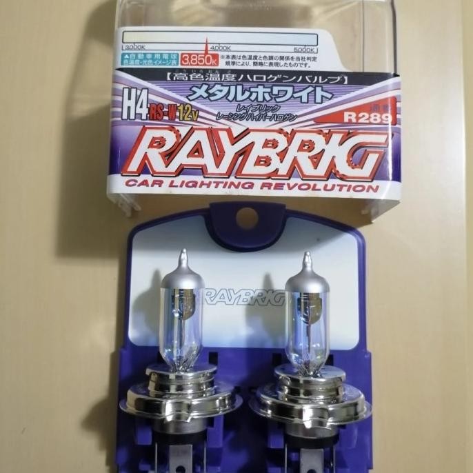 Sale Lampu Halogen Merek Raybrig Ori Japan H4 60/55 Watt