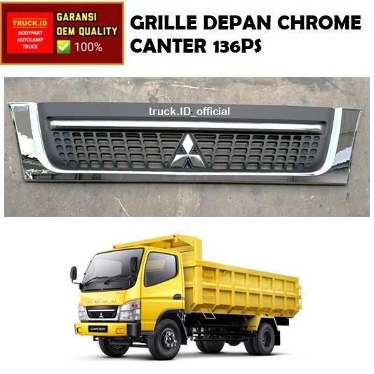 Grille Grill Depan Chrome Canter 136 Ps *Chrome