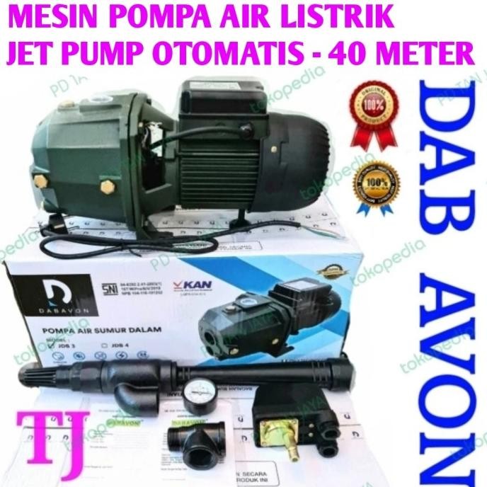 Sale Pompa Air Jet Pump Tipe 370 - 40 Meter Shimizu/Dabavon/Nasional
