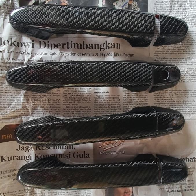 Cover Handle Handel Civic Fb 2012 2013 2014 2015 2016 Carbon Karbon Asli