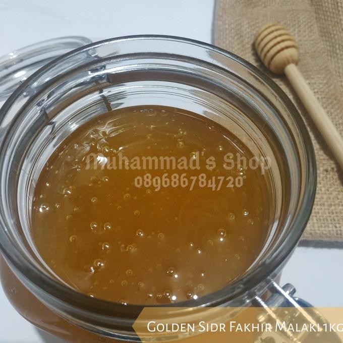 

Madu Yaman Golden Sidr Fakhir Malaki | Lebah Liar | Asli & Murni | 1Kg Terlaris