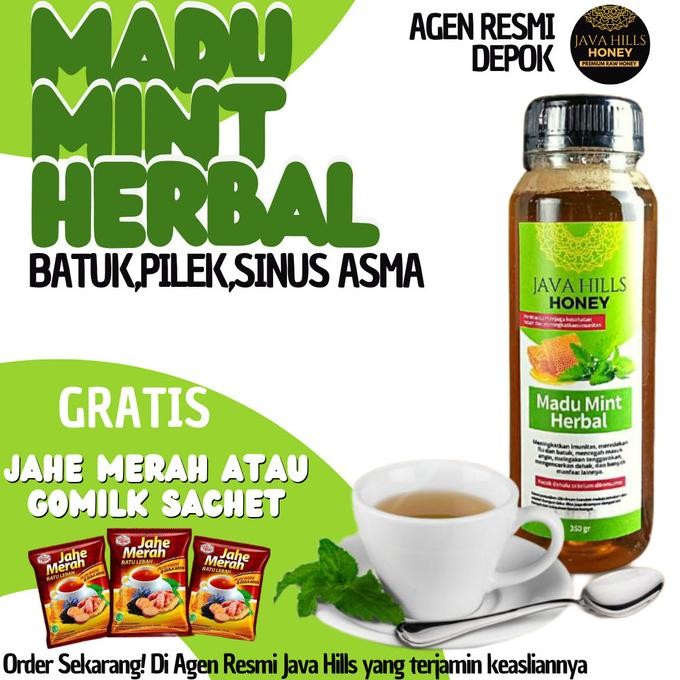 

Madu Mint Herbal Java Hills Honey 350Gr (Untuk Batuk, Pilek Dan Masuk Terlaris
