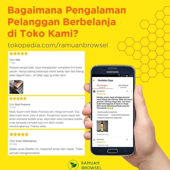 

Madu Pramuka Alami Super 650Ml (Madu + Pollen + Royal Jelly) Promo