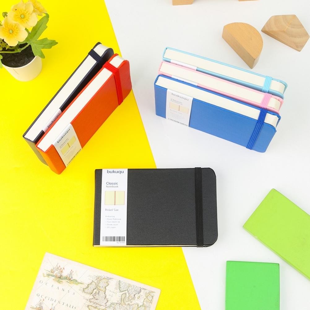 

NEW BUKUQU LANDSCAPE POCKET NOTEBOOK - BUKU SAKU UKURAN A6 - MINI NOTEBOOK CLASSIC GOOD PRODUK SIAP KIRIM