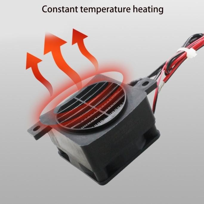 Ceramic Air Heater Fan Heater PTC Heating High Temperature 12V 120W
