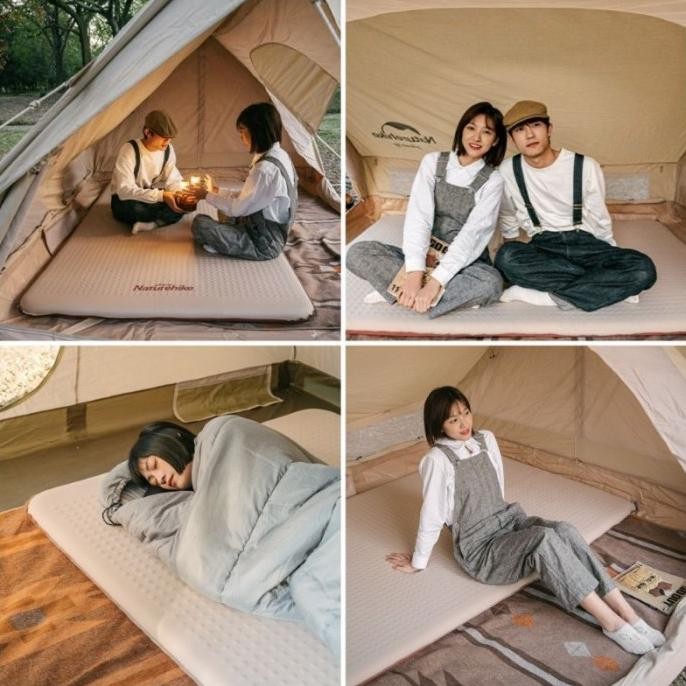 Matras double naturehike NH21FCD11 self inflate sleeping pad camping