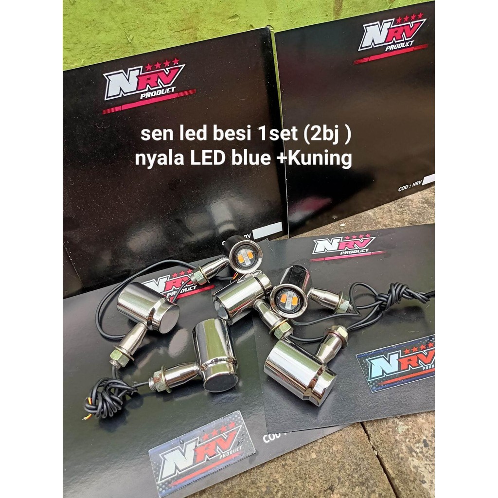 sen led CB riting BESI NEW  /sen LED besi 1set isi 2bj /lampu sen LED besi lampu riting cb LED besi 