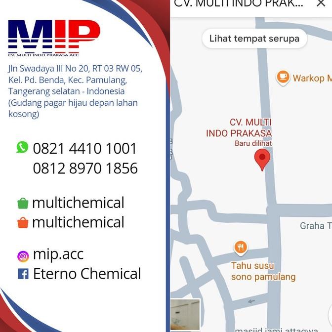 Cat Minyak - Cat Sintetik - Cat Kayu Dan Cat Besi Hitam Eterno 1 Pail - Asli