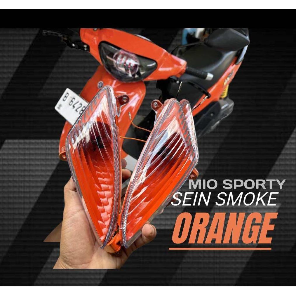 Lampu sen mio sporty oren lampu sein orange mio sporty variasi mio sporty