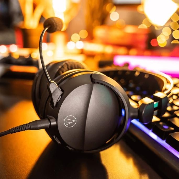 Headset AUDIO TECHNICA GL3 BLACK GAMING