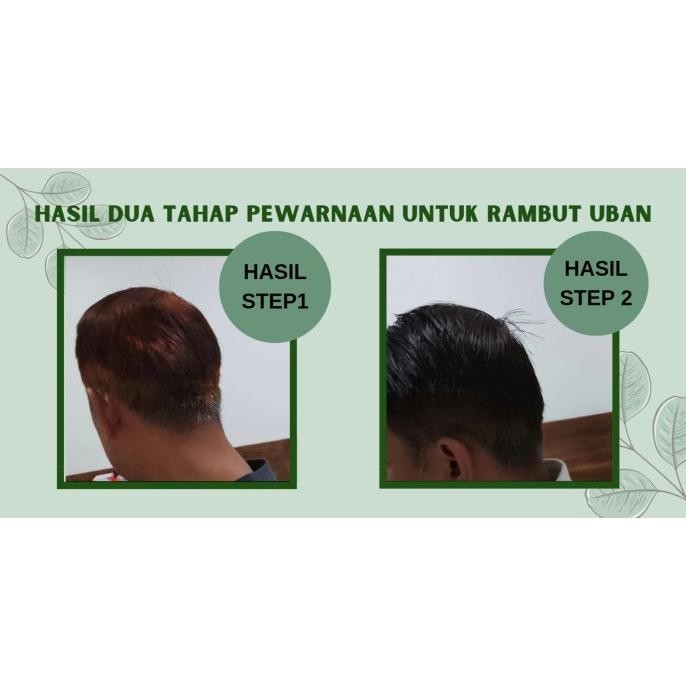 Indigo powder 100 gr Pewarna rambut alami organik hitam untuk uban