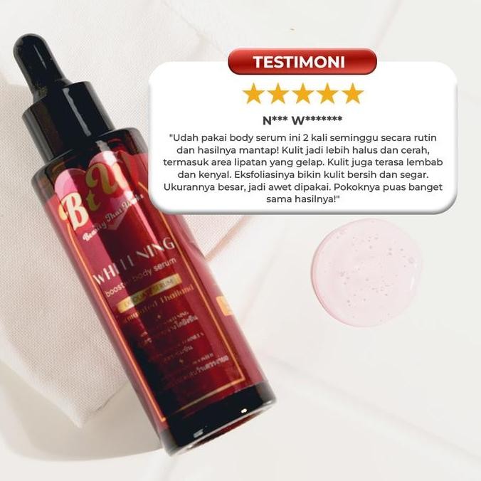 BTW Beauty That Works Nano Whitening Booster Body Serum 100ml