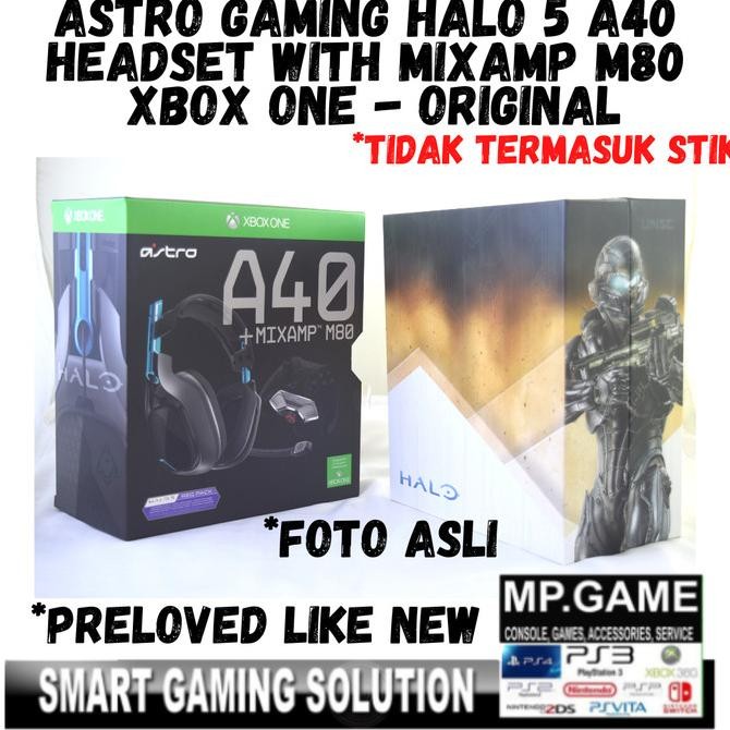Headset Astro Gaming HALO 5 A40 Headset MixAmp M80 Xbox One PC Laptop