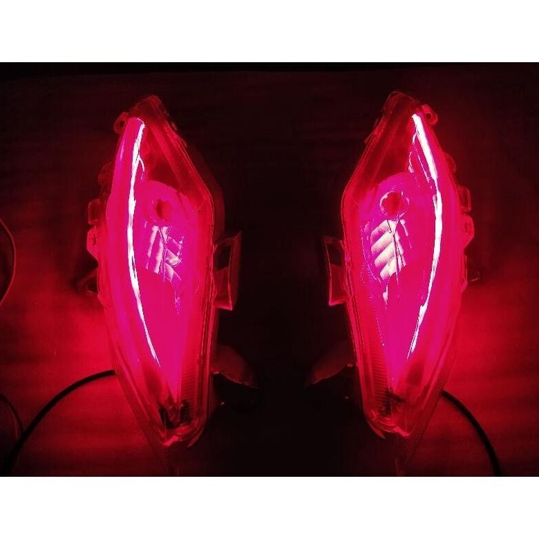 paket komplit lampu sen + lampu alis / lampu running / lampu alis beat led 2020/2022