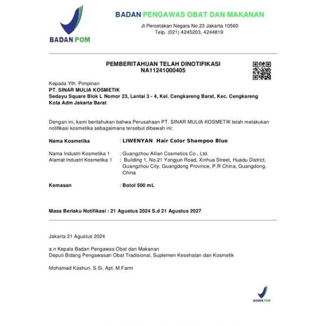 Termurah [ASLI]BPOM Cat Rambut Viral LIWENYAN ORIGINAL Intense Colors Shampo | Hadir Dengan 9 Varian