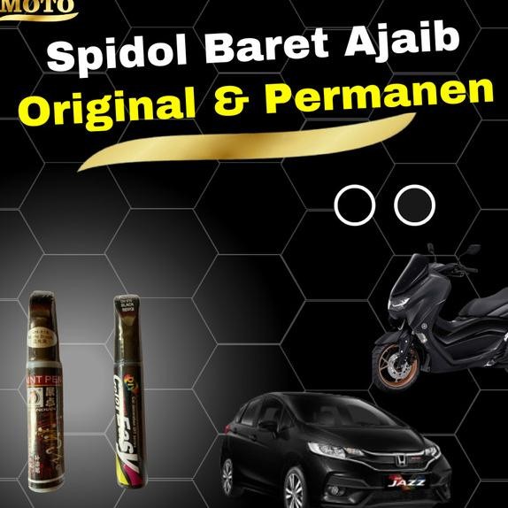 

Pidol Baret Cat Anti Baret Ghilang Gorean Mobil Motor Warna Hitam Metali Dan Doff Pidol Anti Baret