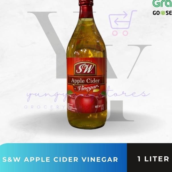 

W Cua Apel Cider Vinegar Botol 1 Liter