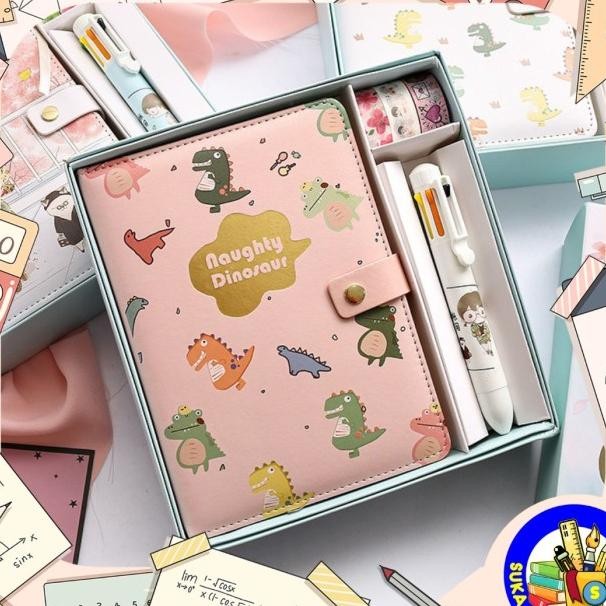 

3 In 1 Gift Et Noteboo Et Alat Tuli Noteboo Pul Meani Wahi Tape At0162