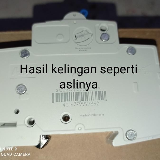 Miliki Mcb Abb 2A Pln Anti Jeglek, Mcb Abb Pln 2A Modif 4A, 6A, 10A