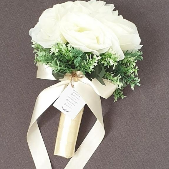 Buet Bunga Artificial Hand Bouquet Bunga Gantin