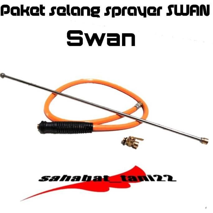 PAKET selang semprotan hama selang spraye PAKET selang+stik+kran SWAN