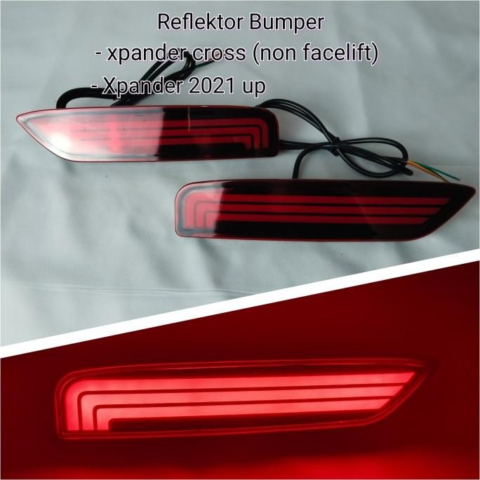 Reflektor bumper xpander new/ xpander cross / mata kucing