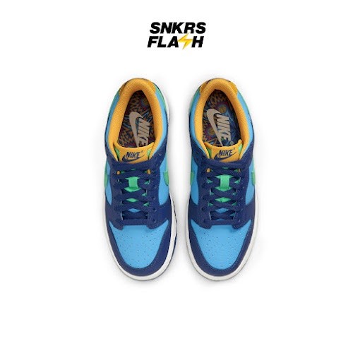 NIKE Dunk Low All Star 2023 Blue Sepatu Sneakers Anak - DV1693401 - Size 36