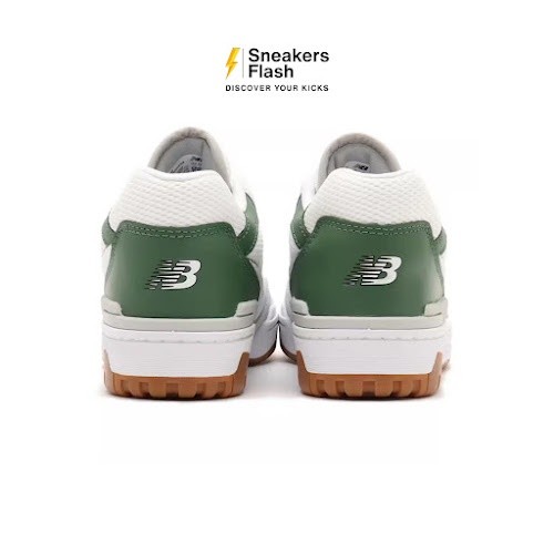 NEW BALANCE 550 White Pine Green Sepatu Sneakers Pria - BB550ESB - Size 43