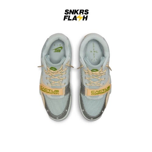 NIKE Air Trainer 1 Sp Travis Scott Grey Haze Sepatu Sneakers Unisex - DR7515001 - Size 37.5