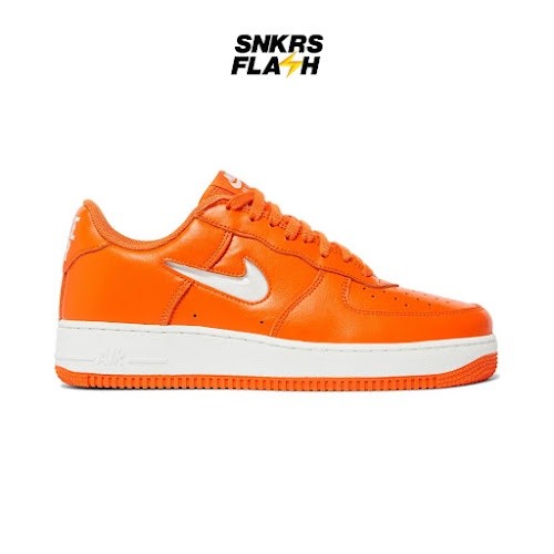 NIKE Air Force 1 Low 40Th Anniversary Edition Orange Sepatu Sneakers Pria - FJ1044800