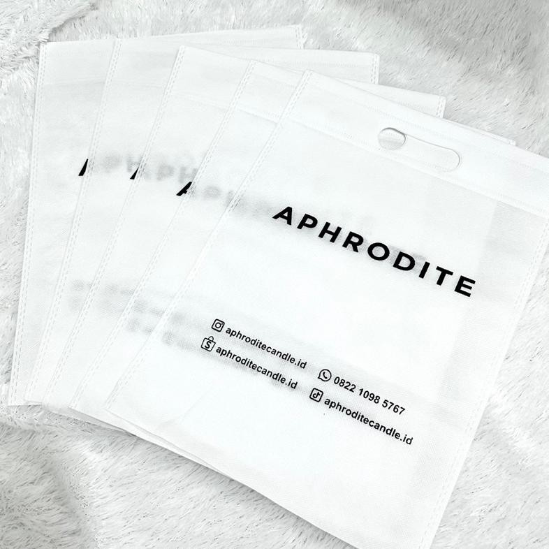 

ad-77 sd-46 Goodie bag Aphrodite - Tambahan tas - Handle bag - Gift Bag - Tas Spunbond 25x35 cm Souvenir Kado Spesial Unik Pernikahan Wedding Hamperz Premium Hemat