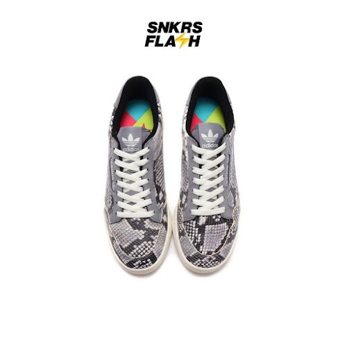 ADIDAS Continental 80 Leather Snake Skin Sepatu Sneakers Pria - EH0169 - Size 41.3